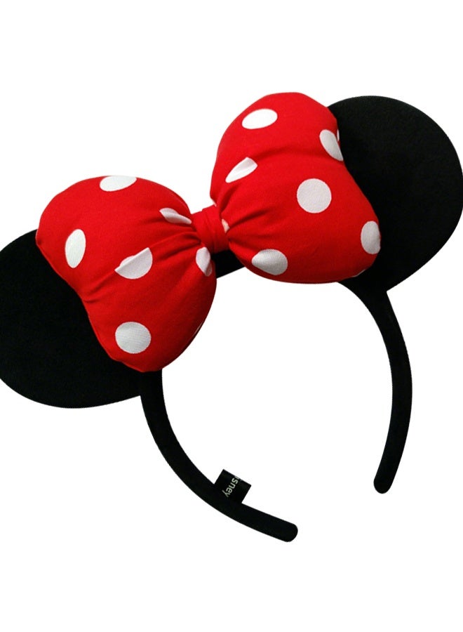 Disney 2PCS Mickey Ear Sparkling Headbands Black/Red Black/Pink 14 inches - Image 5